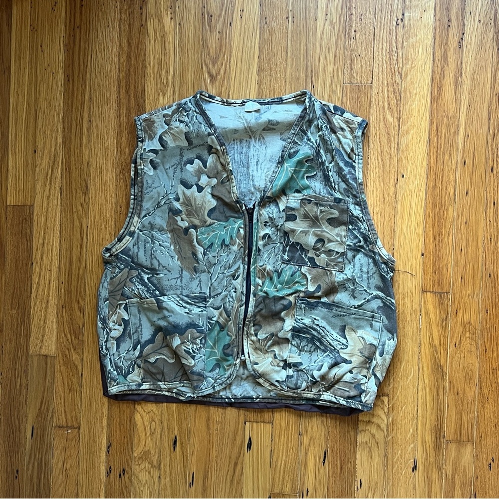 Vintage camo vest